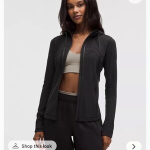 NWT Lulu Lemon Define Hooded Jacket Nulu size 8. Gorgeous!